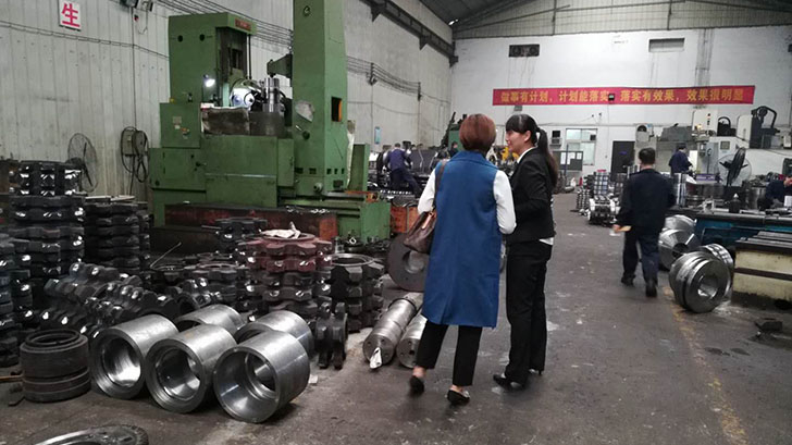 貴州沈經理來廠參觀，為后續合作打基礎！